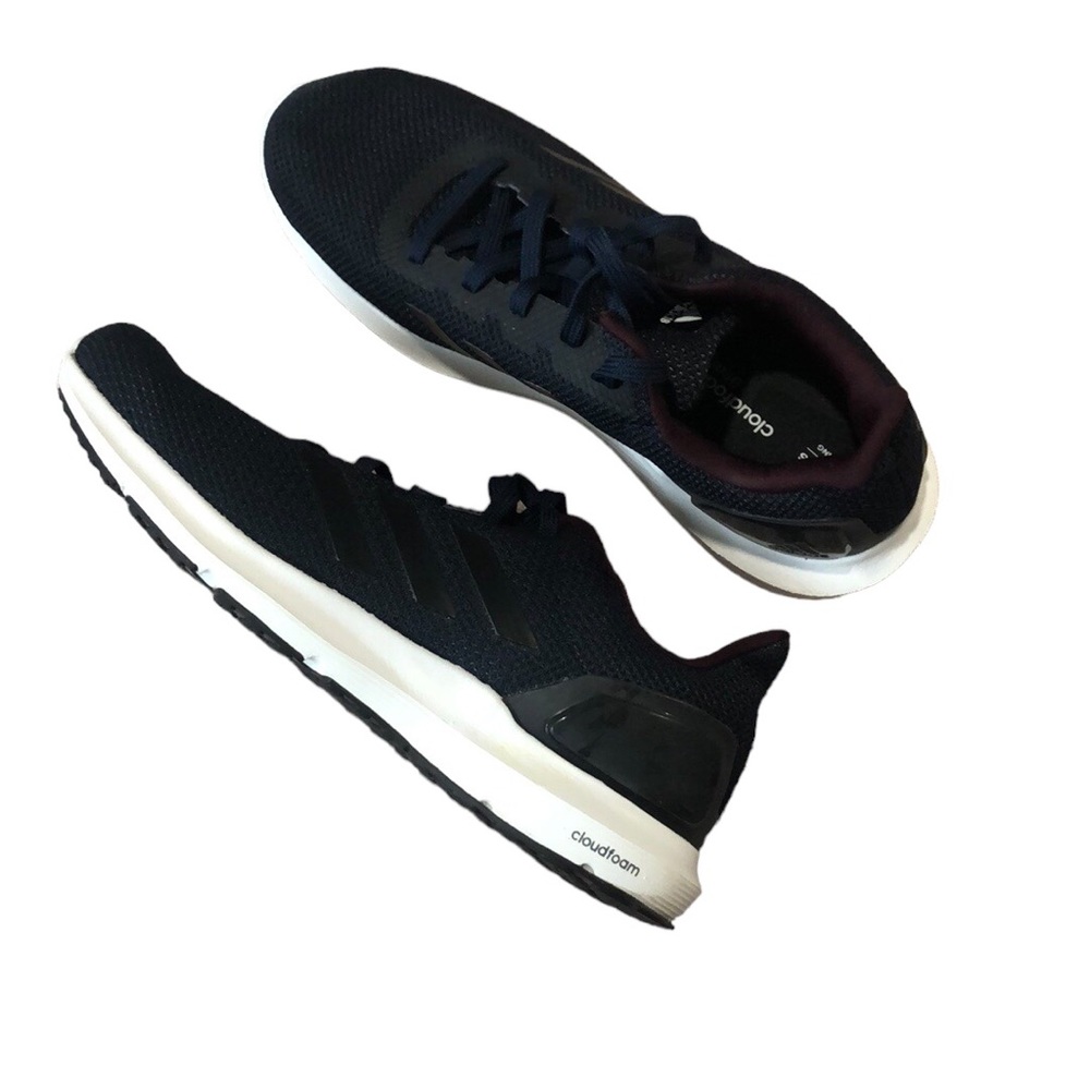 Adidas CloudFoam Navy Blue Men's Sneakers, Size 9